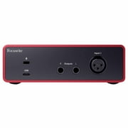 Focusrite Scarlett Solo 4th Gen USB Audio Interface with Cables Package