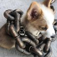 thumbnail image 5 of 2025 Simulation Iron Chain Large Size Dog Traction Thick Funny Prank Walking Towing Rope Dogs Accessories, 5 of 5