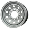 thumbnail image 3 of eCustomrim Equipment Trailer Rim Wheel 16" 16X6 8 Hole Bolt Lug Silver Modular, 3 of 6