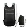 thumbnail image 3 of DAILIHIVE Packable Backpack,Traveling Backpack,Outdoor Lightweight Sports Bag Backpack,Polyester Travel Bag Folding Shoulder Bag,It Is A Good Gift For Camping,Outdoor Trips,Hiking,Day Trips, 3 of 3