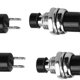 thumbnail image 2 of Lot de 10 mini-interrupteurs à bouton-poussoir ronds à réinitialisation automatique momentanée sans verrouillage PBS-110, 2 of 4
