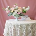 thumbnail image 3 of Vintage Metal Flower Vase Farmhouse Pot for Dried Floral Arrangements Container Table Centerpiece Rustic Decor, 3 of 16