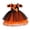 Black, variant on xaweyi Toddler Girls Off Shoulder Halloween Tulle Dress, Floral Decor Color Block Tutu Costume Dress With Big Bow