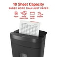 thumbnail image 2 of Staples 10-Sheet Micro-Cut Multi-Media Shredder (ST62150), 2 of 7