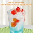 thumbnail image 2 of AMOS 4D Gummy Golden Fish Peach & Mango Candy, Made with Real Fruit Juice 2.29 oz (Pack of 1), 2 of 9