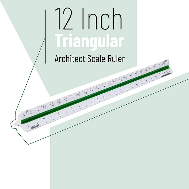 Mr. Pen Architectural Scale Ruler, 12 Plastic Architect Scale - Mr. Pen  Store