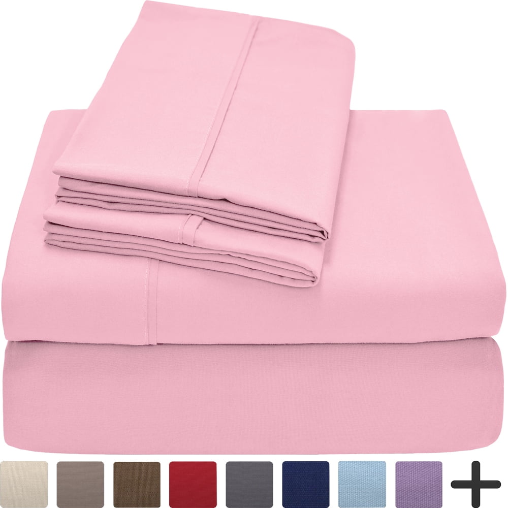 Premium 1800 Ultra-Soft Microfiber Collection Sheet Set - Double