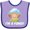 Lavender and Purple, variant on Inktastic I'm a Fungi with Mushroom Boys or Girls Baby Bib