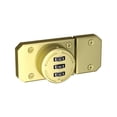thumbnail image 3 of Cerradura de contraseña de la puerta del gabinete sin perforaciones cerradura de cajón del hogar de doble apertura, 3 of 8