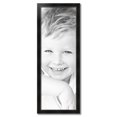 thumbnail image 2 of ArtToFrames 15" x 43" Honors Black with Silver Picture Frame, 15x43 inch Black Wood Poster Frame (WOM-5157),  Pack, 2 of 7