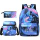 thumbnail image 1 of Mochila con estampado de dibujos animados de Disney Stitch para niños, estuche para lápices de guardería, bolso de hombro para niños, mochila escolar para niños, regalo para niños, 3 piezas por juego xuanjing  unisex, 1 of 1