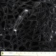 thumbnail image 4 of Black Vinyl Sequin fabric for fashion and upholstery, 4 of 6
