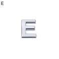 thumbnail image 2 of Ludlz 5cm Plated Door Plaque Address English Letter Alphabet Plate Sign Hotel Decor, 2 of 7