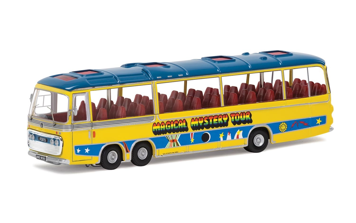 Magical Mystery Tour Bus Cross Stitch Kit – The Beatles Official