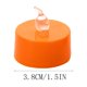 thumbnail image 3 of Halloween 24Pack Orange Tea Light Candles Battery Powered LED Tea Lights With Warm White Pumpkins For Halloween, 3 of 9