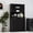 Black, variant on 71 inch Kitchen Pantry Storage Cabinet with 4 Doors, Drawer, 2 Adjustable Shelves, Freestanding Cupboard for Dining Room, Living Room, Laundry - White MDF