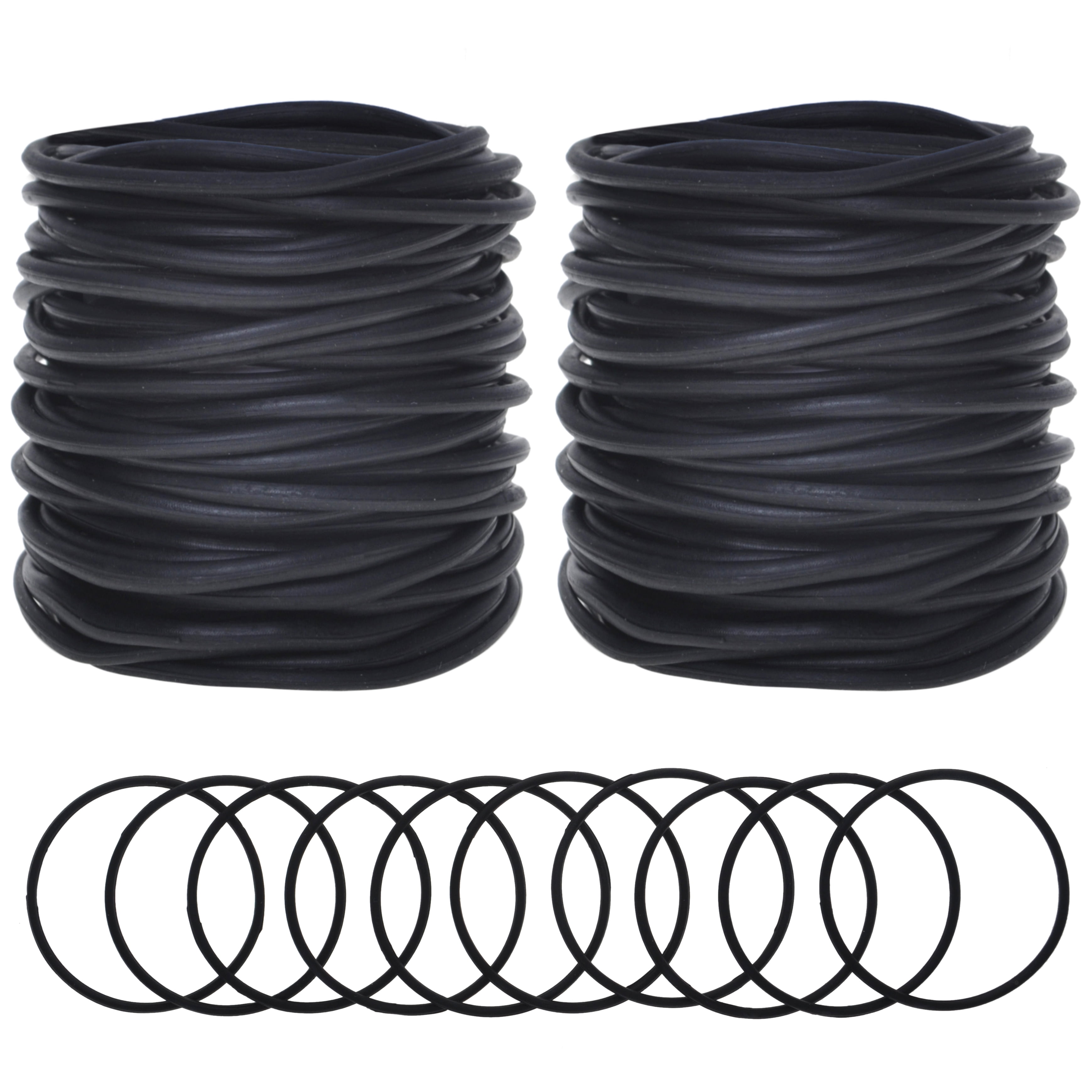 Black Rubber Tube For Jelly Necklaces & Bracelets / 5 Yards — Beadaholique