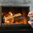 thumbnail image 2 of Eigraketly Pinzas para chimenea, agarrador de troncos, acero plegable, hogar, Hotel, Bar, comedor, cocina, senderismo, barbacoa, viaje, hogueras, Artesanía, 2 of 6