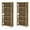 Reclaimed Pine, variant on Pemberly Row 5 Shelf Bookcase Set of 2 in Reclaimed Pine - Engineered Wood