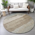 thumbnail image 4 of Dalyn Rugs Machine Washable Indoor/Outdoor Chantille ACN2156 Beige 8' x 8' Round Rug, 4 of 7