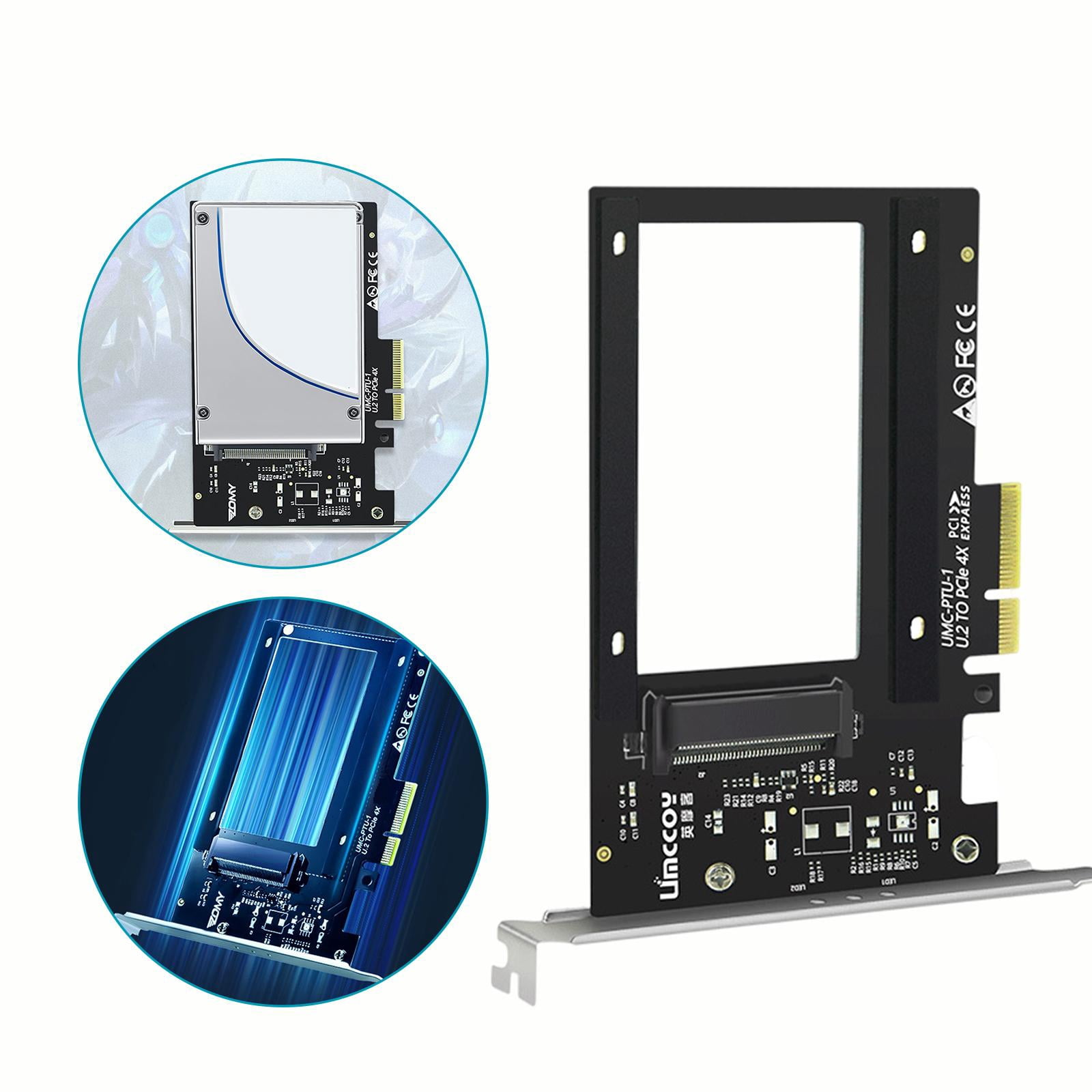 Express Card For Riser -2 Riser Card to Express3.0 X4 Adapter Interface Card Computer ...
