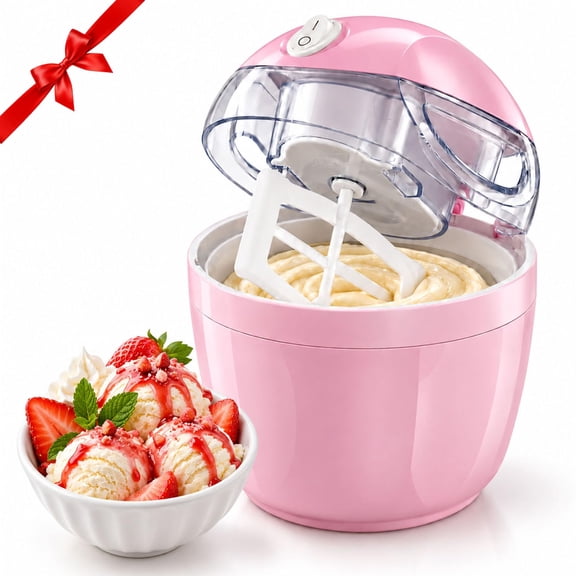 Creamify Ice Cream Maker - 7 In 1 Softie Home Mini Icecream Maker,One-Touch Diy Swirl Cup Icecream Maker,Detachable & Easy To Clean