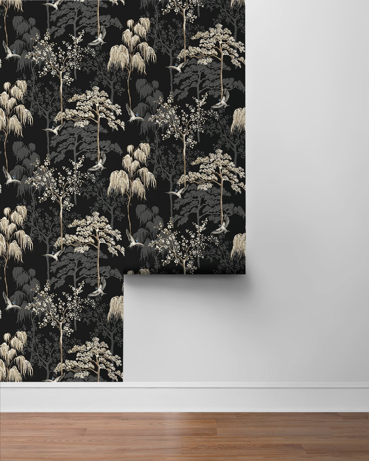 Arthouse Bird Garden Peel and Stick Wallpaper