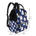 thumbnail image 2 of Easygdp Mom And Baby Owls para Bolsa de Bebé de Gran Capacidad con Múltiples Bolsillos, Bolsa de Pañales para Padres, Bolsa de Viaje Organizada y Elegante, 2 of 6