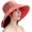 Orange, variant on Women's Summer Bucket Hats Sun Hats Cotton UV Protection Fisherman Hats Wide Brim Breathable Lace Sun Visors Vacation Travel