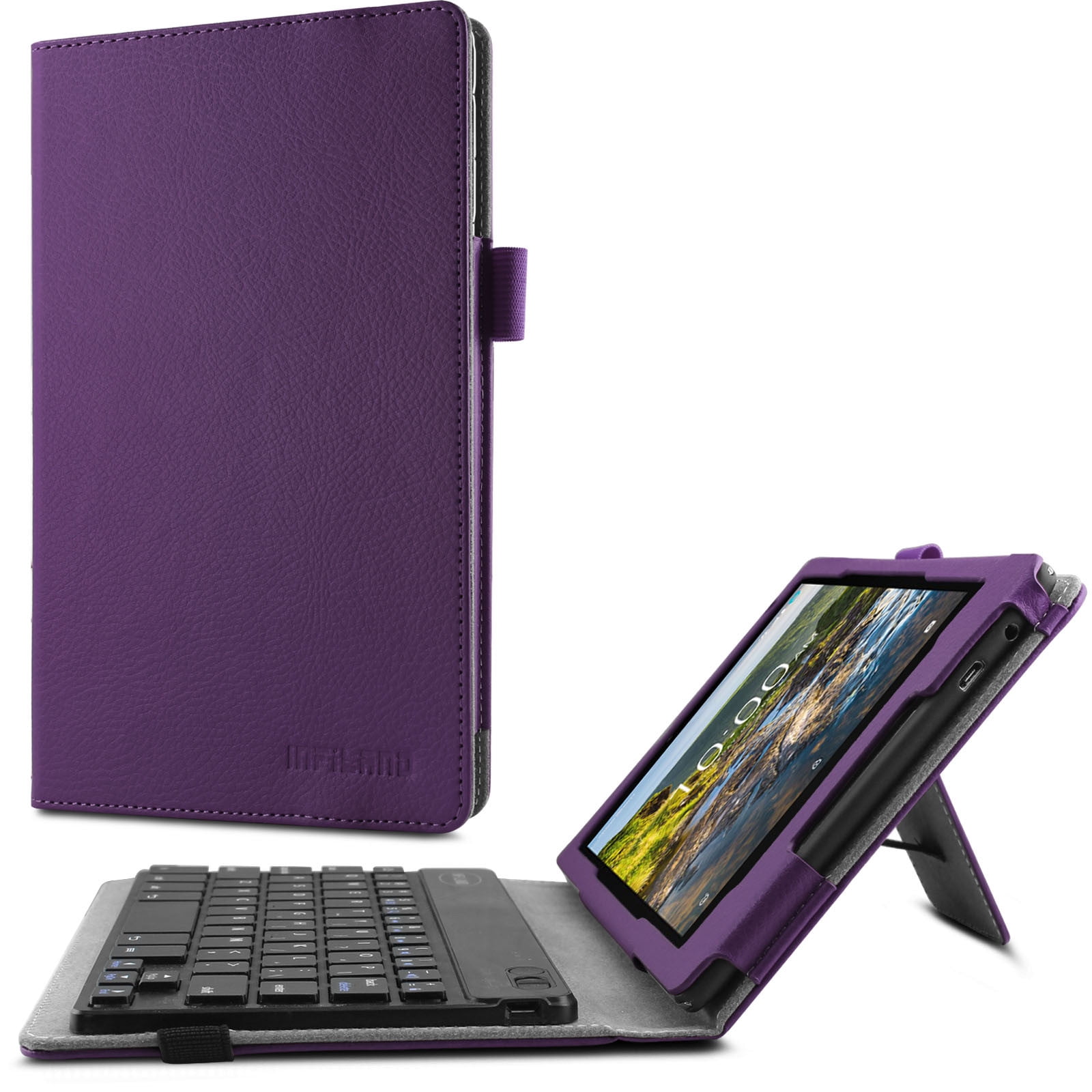 Infiland Verizon Ellipsis 8 HD 8Inch 2016 Release Tablet Keyboard Case