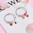 thumbnail image 2 of Pulseras con dijes de dibujos animados de Disney para mujeres y niñas, pulseras con cabeza de Mickey y Minnie Mouse, encantadoras cuentas de bricolaje, accesorios de mano, regalos, 2 of 5