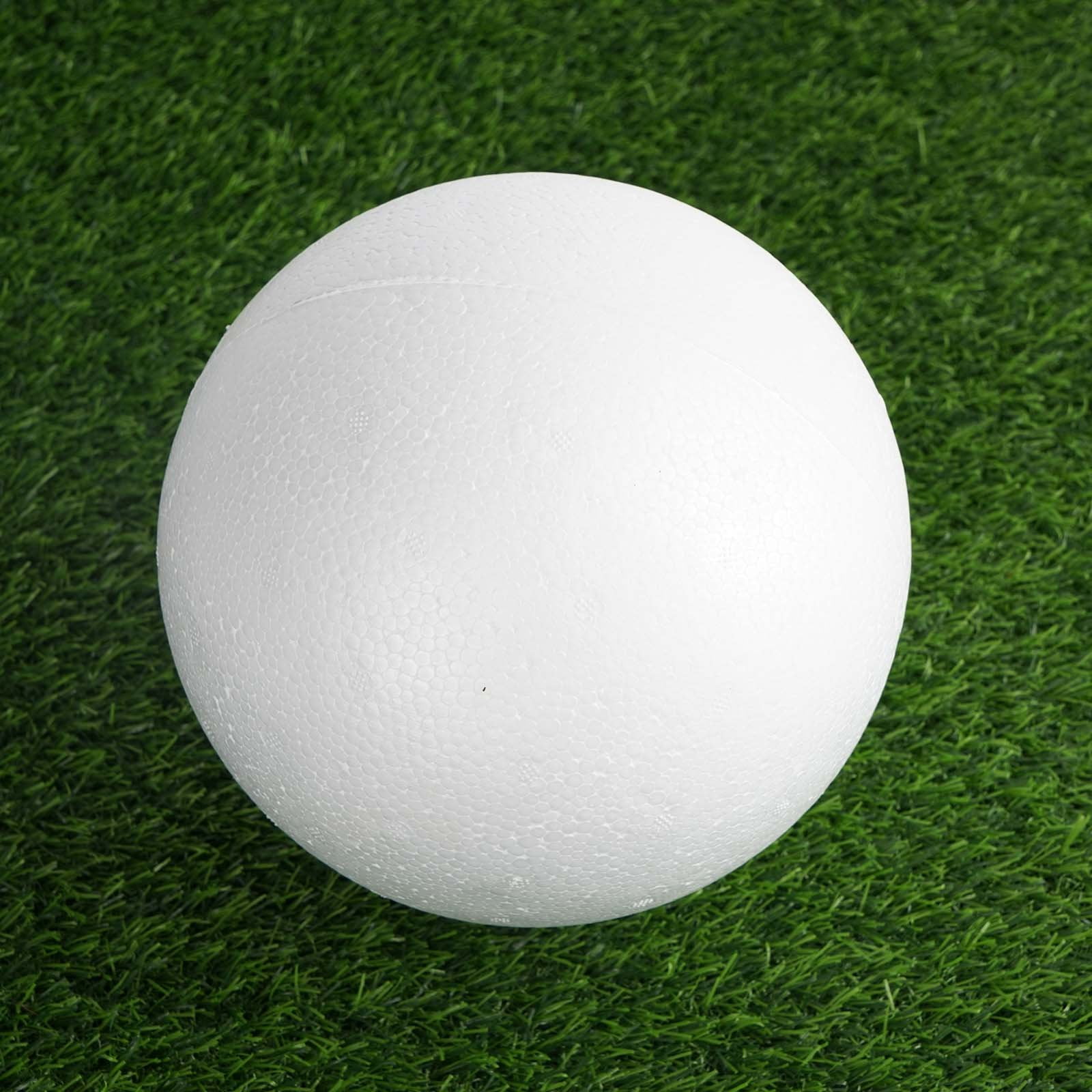 6 Pack 6” White Styrofoam Filler Foam Beads Balls