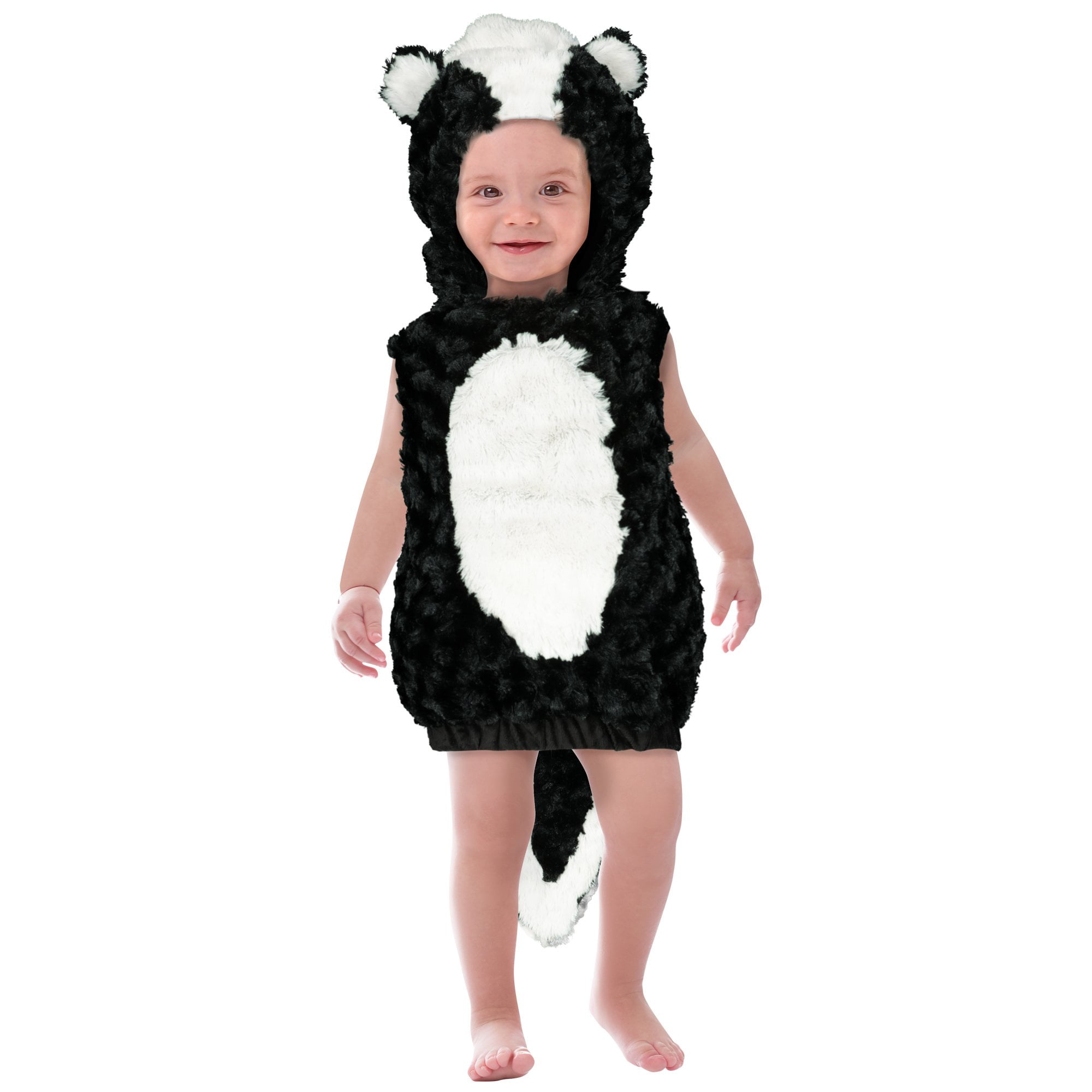 Skunk Plush Costume, Halloween Costume for Babies, Infant Size 12-18 months