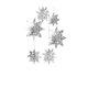 thumbnail image 2 of Matsuzay 1 Juego de adornos navideños, divertido, exquisito, estilo Simple, estéreo, accesorio colgante para interiores, decoración de adorno para el Kits de decoración para fiestas Plata Matsuzay HA059996-01, 2 of 6