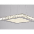 thumbnail image 4 of Bethel International LED Chandelier Chrome Stainless Steel & Crystal, 4 of 5