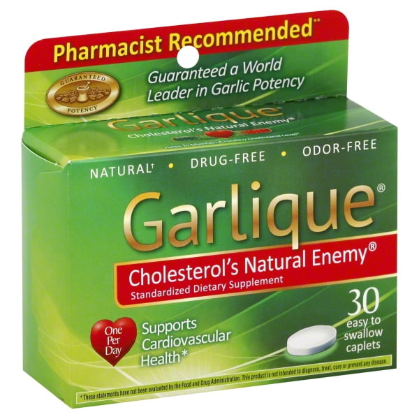 Garlique Garlic Herbal Supplement, 30 count
