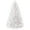 White, variant on 6ft Pre-lit Halloween Black Spruce Artificial Hinged Christmas Pine Tree Prelighted Xmas Tree for Home Party Holiday Decoration with 300 Clear Warm White Lights and 818 Branch Tips, Black