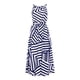 thumbnail image 5 of Puntoco Vestido A Rayas Para Mujer Vestido Negro De Manga Corta Con Cuello Redondo Azul M,Regalos Para Mujer Joven, 5 of 6