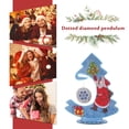 thumbnail image 4 of Cuadros Decorativos Árbol de Navidad luminoso DIY Kit de adornos de escritorio con pintura de diaman Tmvgtek embutido en tela, 4 of 7
