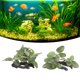 thumbnail image 4 of Decoraciones De Plantas De Acuario, 2 Piezas De Plantas Artificiales De Tanque De Peces Naturales De Alta Simulación Fina Detallada Para Tanque De Peces ANGGREK Cocina, Decoración y Otros, 4 of 5
