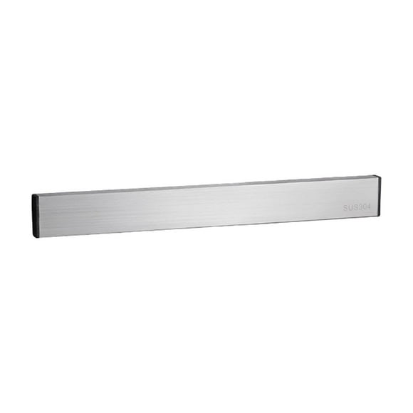 Wall Mounted Magnetic Knife Rack With Stainless Steel Construction, Powerful Magnets, Multiple Installation Options, Easy To Clean For Refrigerator, Metal Surfaces, And Kitchen Walls, 12In