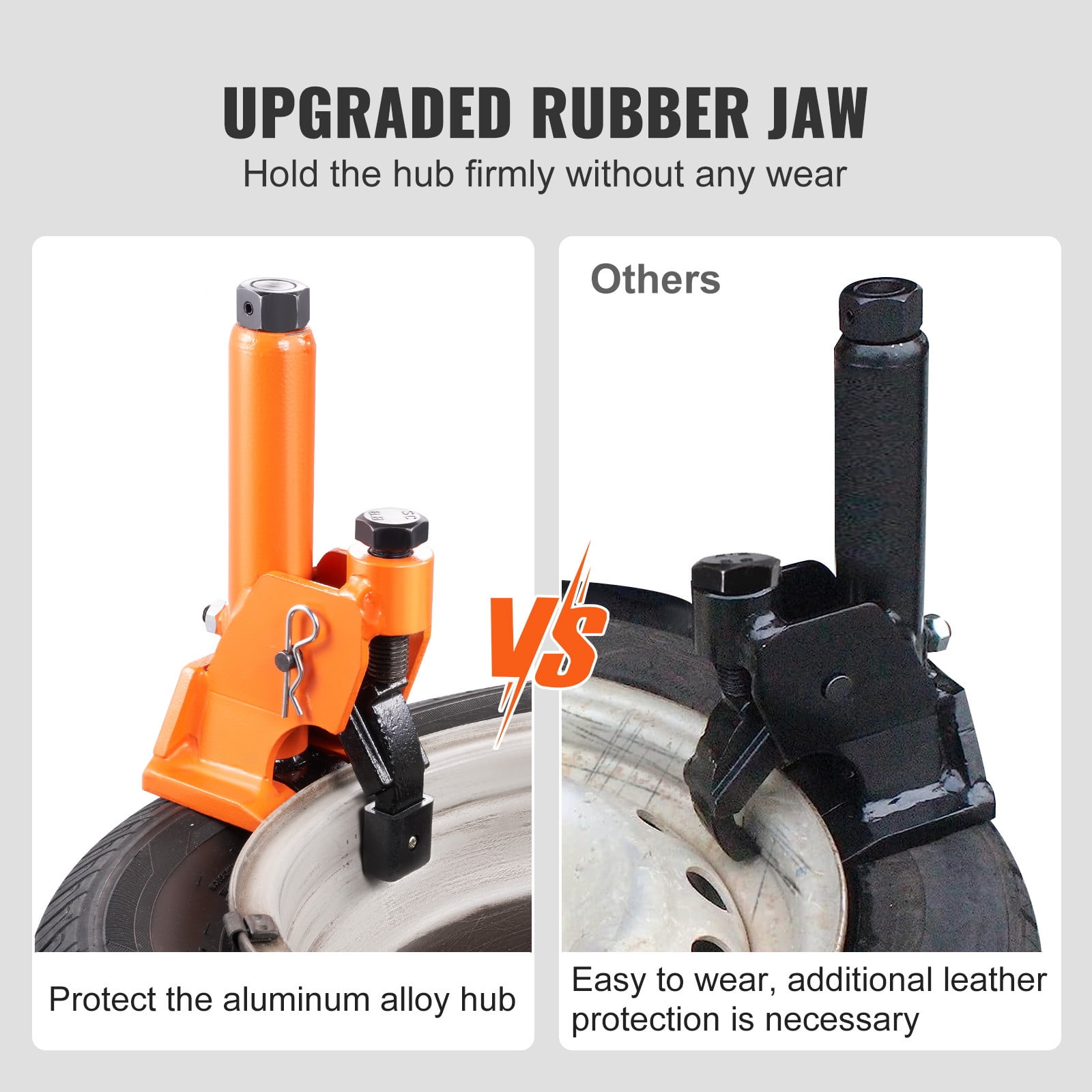 VEVOR Manual Tire Bead Breaker Tool With Rubber Pad for 38"-42" Motorcycle Car Bus Truck ATV