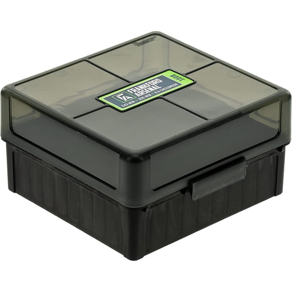 Hinge-Top Ammo Box, 100Count, 1008 100 Ct