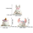 thumbnail image 2 of FUEENIRVA Photo Stands Resin Assorted Color 3Pcs Name Card Holder Table Number Holders, 2 of 8