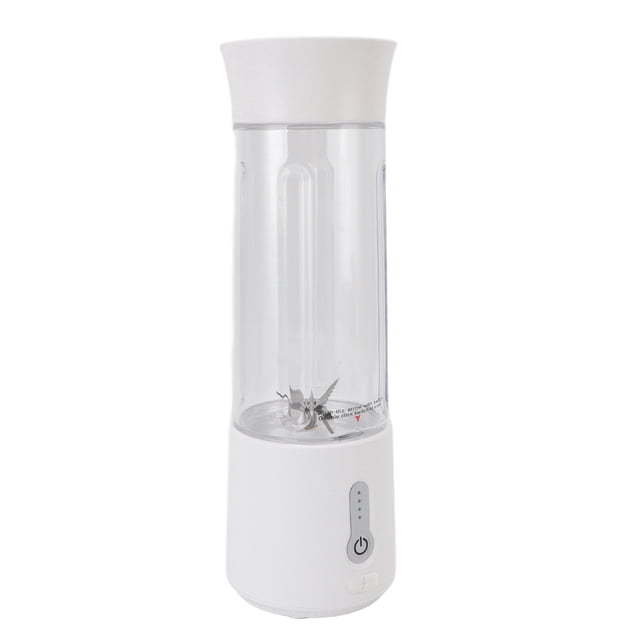 Smoothie Blender, One Click Operating USB Rechargeable 500ml Portable Blender Small for Travel Outdoor