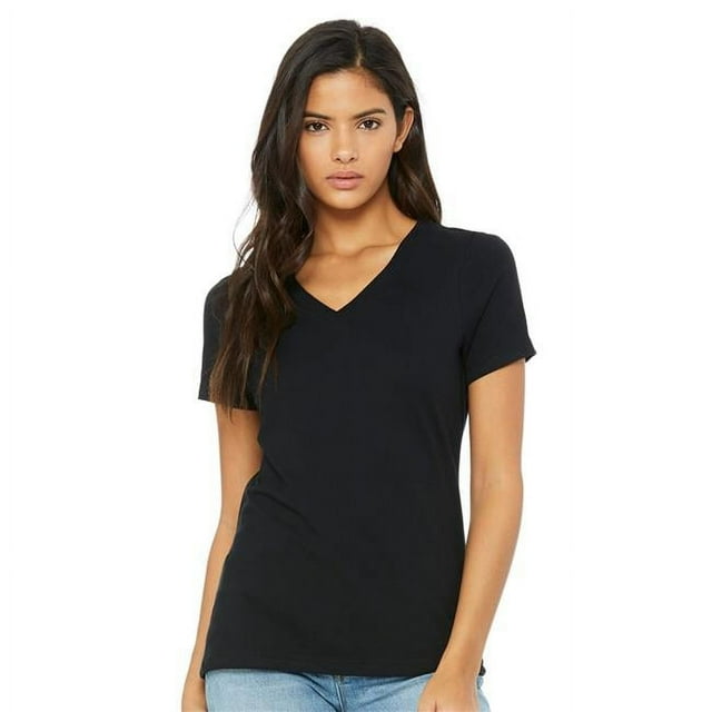 BELLA + CANVAS - T-Shirt Décontracté en Jersey pour Femmes - 6405