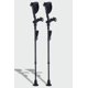thumbnail image 2 of Ergobaum 7G Black Mamba de Ergoactives. 1 par (2 unidades) de muletas ergonómicas para antebrazo - Adultos de 1,50 a 1,98 m, ajustables (fibra de carbono auténtica), 2 of 5