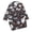 Z37-Black, variant on Yuncity Women Halloween Loungewear Printed Collar Long Sleeve Long Pants Homewear Cute Pajama Sets Orange L