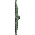thumbnail image 4 of 29 1/8"OD x 1 1/4"ID x 4"P Haylynn Ceiling Medallion (Fits Canopies up to 1 1/4"), Hand-Painted Athenian Green, 4 of 7