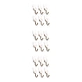 thumbnail image 3 of Wosthever Pack of 6 Bathroom Storage Hangers Removable Household Wall Holder Self-adhesive Hooks Organizer Plastic Organization Type1 NO1 Wosthever CBP018790, 3 of 6